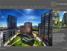 Tablet Screenshot of in-exlandscapes.com